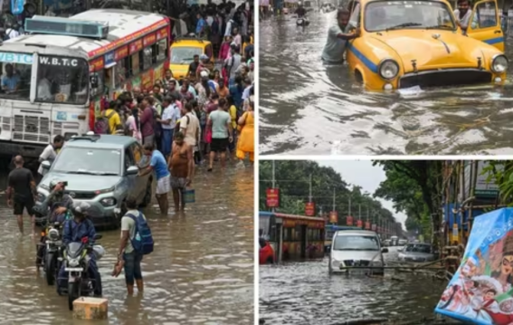Kolkata Heavy Rain Leads to Political Blame